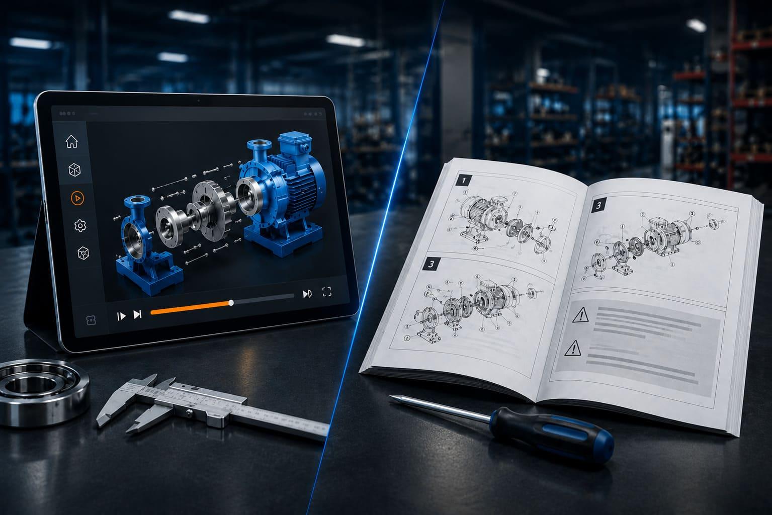 3D Assembly Animation vs Installation Manuals: Which Explains Industrial Products Better?